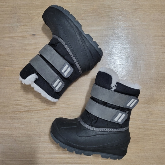 Morendl Toddler Snow Boots Size 6c Winter Boots Waterproof Outdoors Warm - Picture 5 of 11